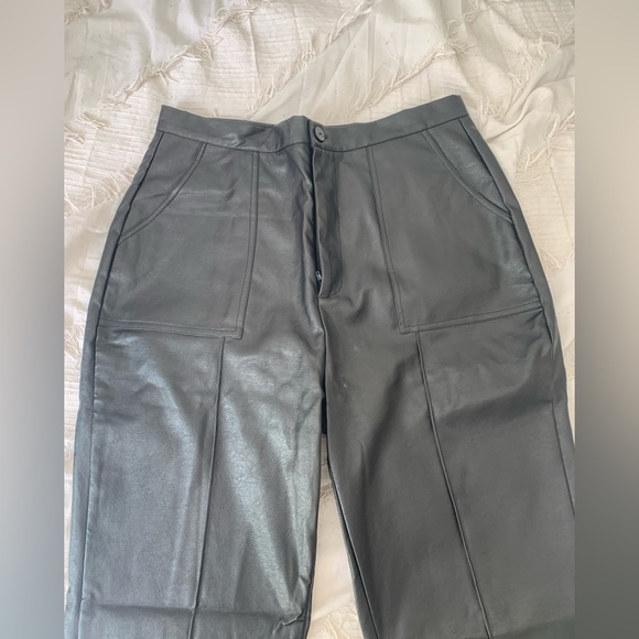 Princess Polly Pants & Jumpsuits Princess Polly Leather Pants